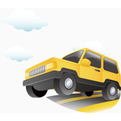 越野车png矢量元素
