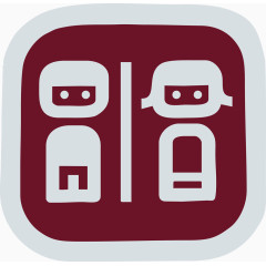 矢量创意设计城市洗手间标识图