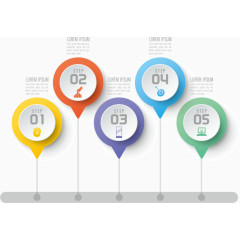 矢量立体流程表