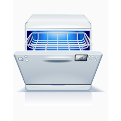 矢量家电png免费图片洗碗机