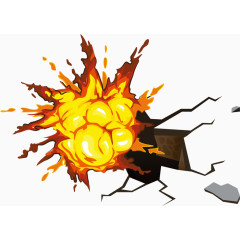 矢量爆炸火焰