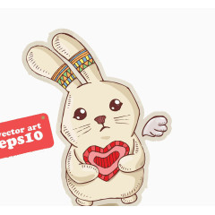 可爱小兔子卡通