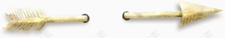金色羽毛长箭
