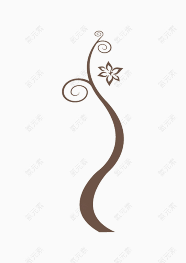 正在发芽的小树