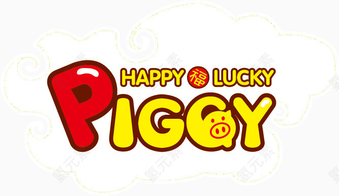 PIGGY字体