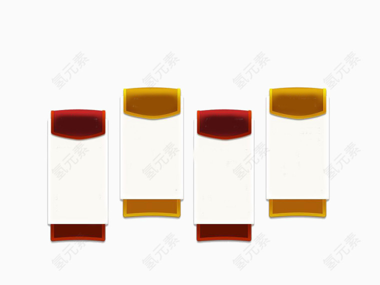 ppt渡页目录并列关系精美图表
