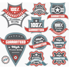 高质量标签设计矢量素材