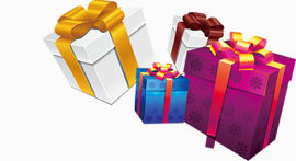 礼品盒，礼品，淘宝素材