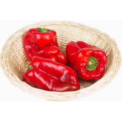 好吃的彩色青椒