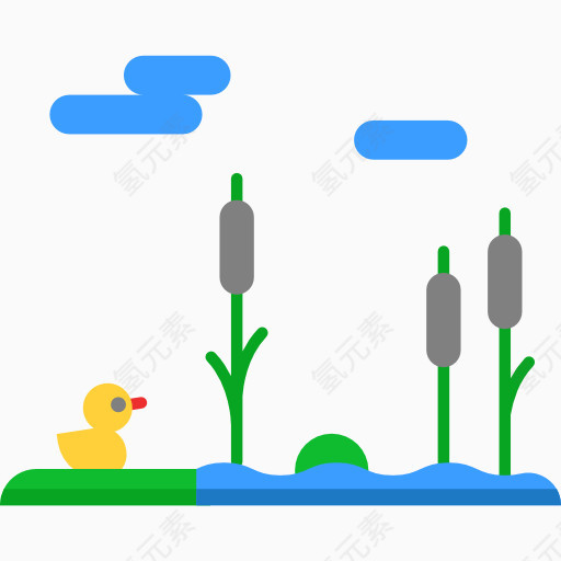 漂流的小黄鸭