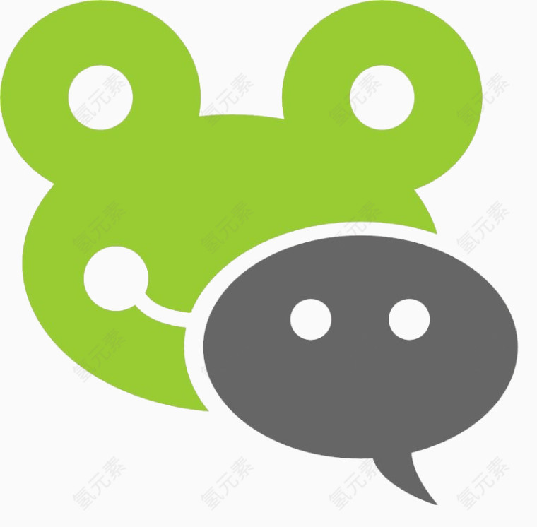 绿色青蛙微信组合