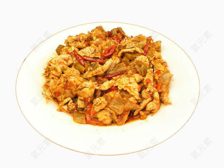 傣味酸菜炒肉片
