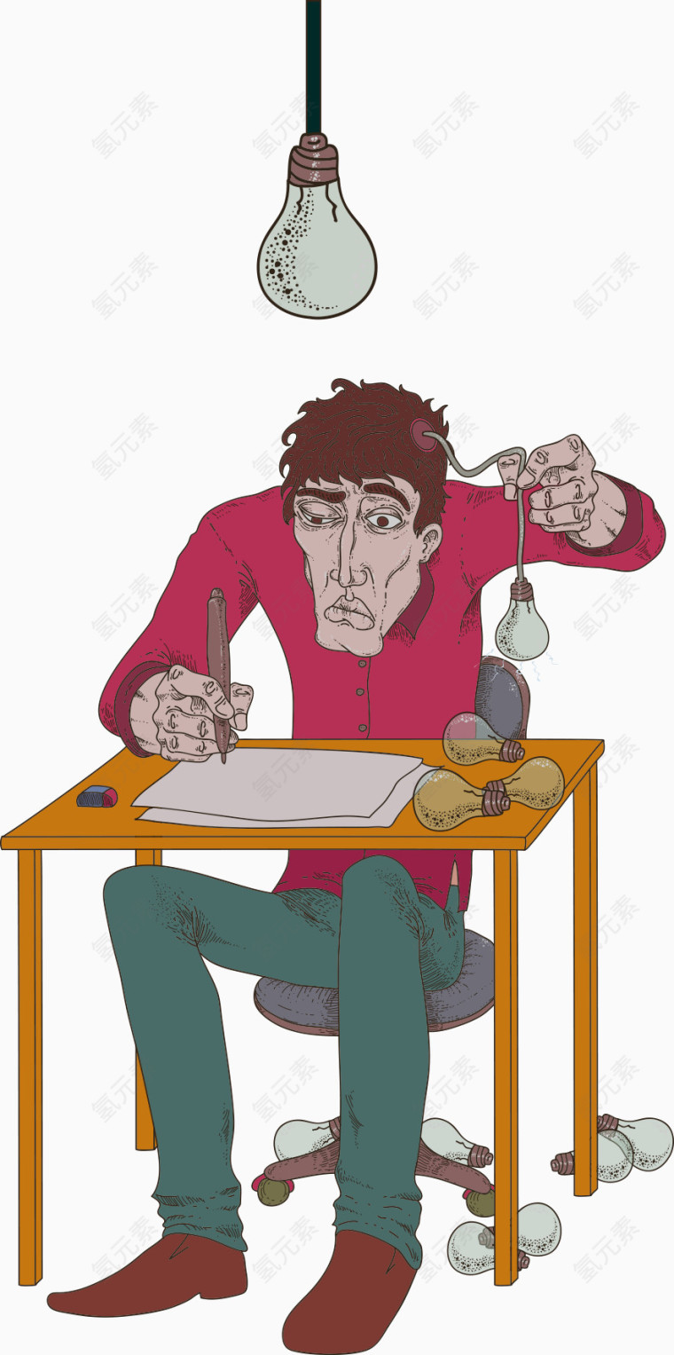 用大脑供电的人