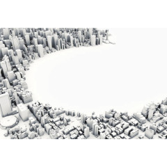 3D立体建筑城市