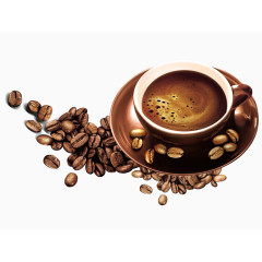 即溶咖啡 咖啡豆 咖啡杯