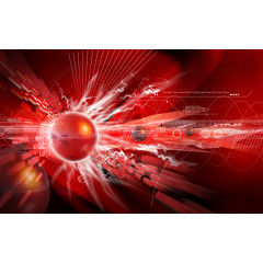 科技 背景 未来 分层 红色