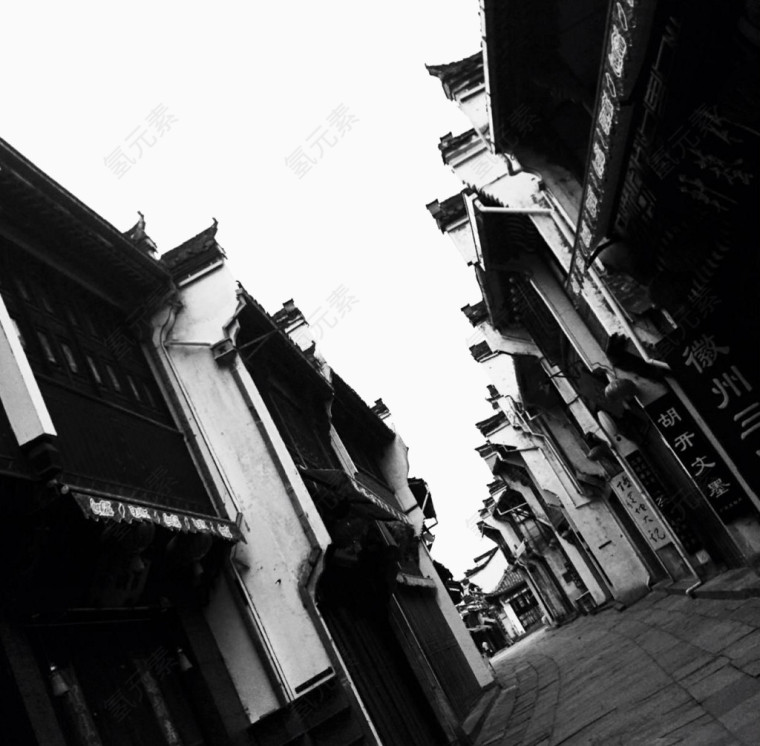 徽式建筑免抠免费设计