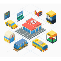 矢量运输体系元素