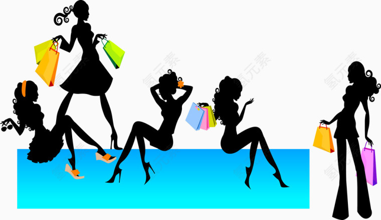 女生购物
