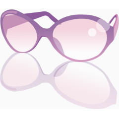 紫色眼镜