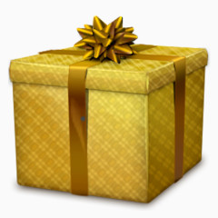 彩带礼物盒子元素