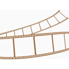 棕色漂亮电影胶卷