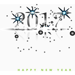 绿色背景光效2017