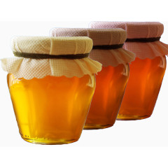 秘制坛装蜂蜜素材