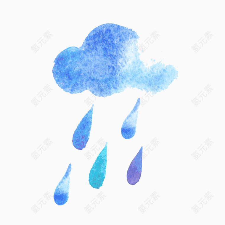 云和雨滴
