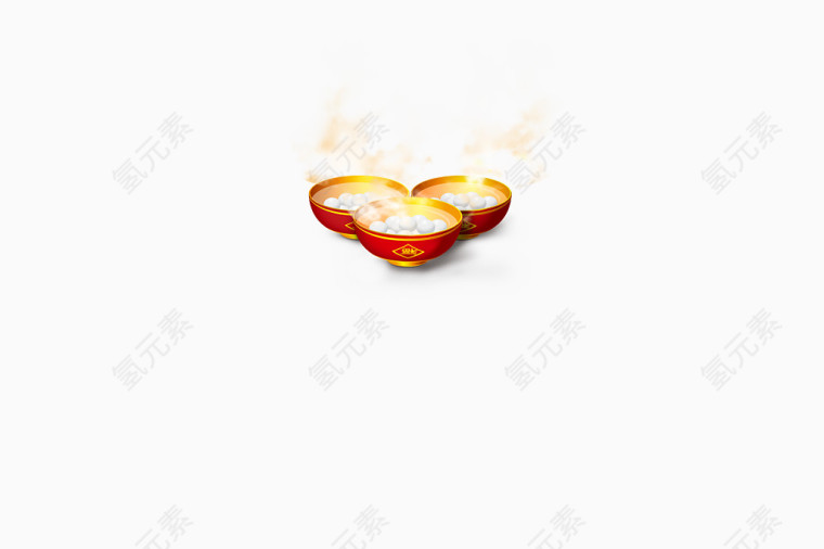 汤圆矢量图