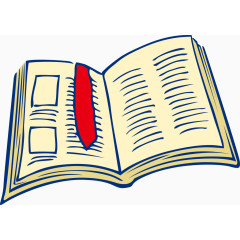 书本png矢量元素