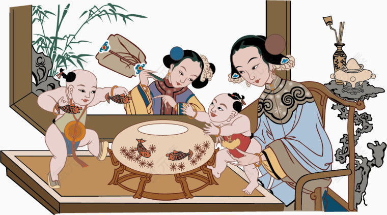 中国传统素材