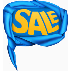 矢量蓝色双11气泡促销