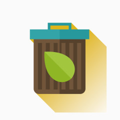 矢量垃圾桶素材