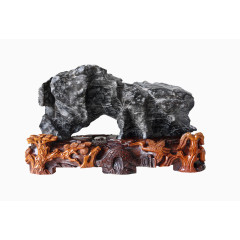 灵璧石瑶琳仙境摆件免抠图片