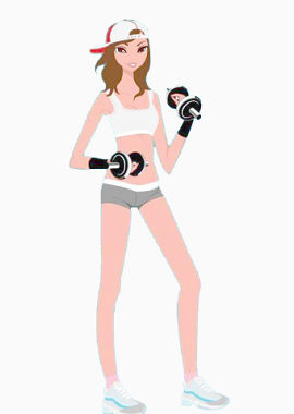 健身女孩
