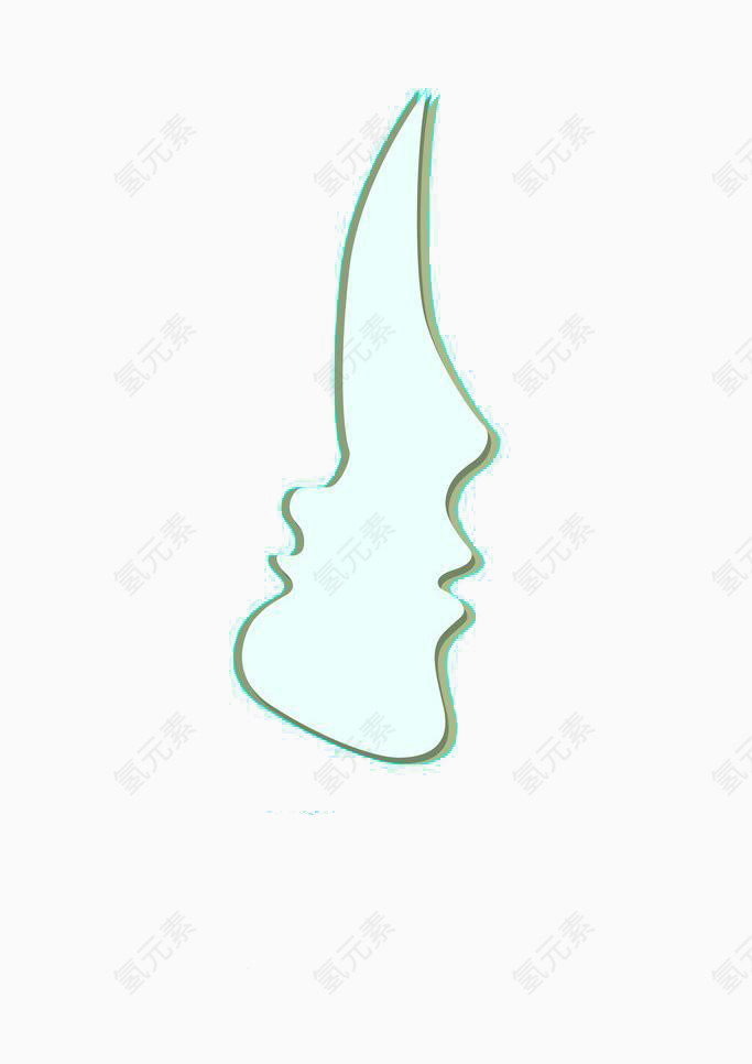 公益水滴海报元素