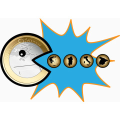 大球吃小球矢量