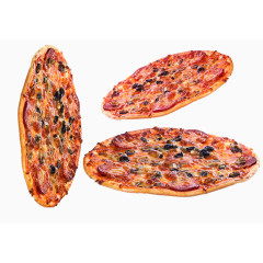 年夜饭美味的披萨