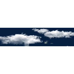 白色烟雾雪花漂浮装饰图案