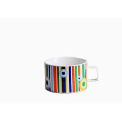 条纹马克杯
