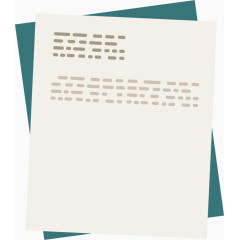 演讲稿png矢量素材