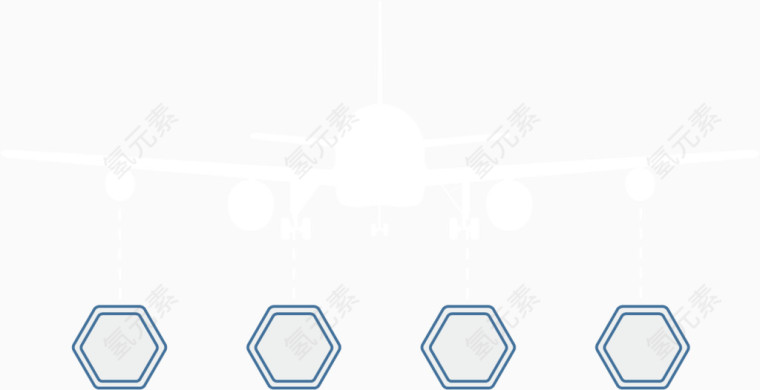 六边形流程图