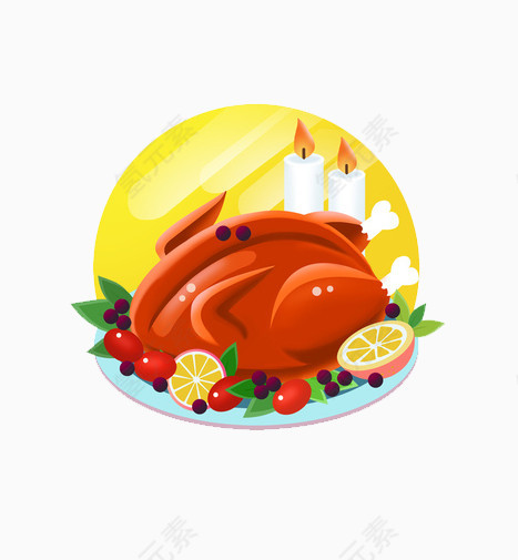 火鸡晚宴图标