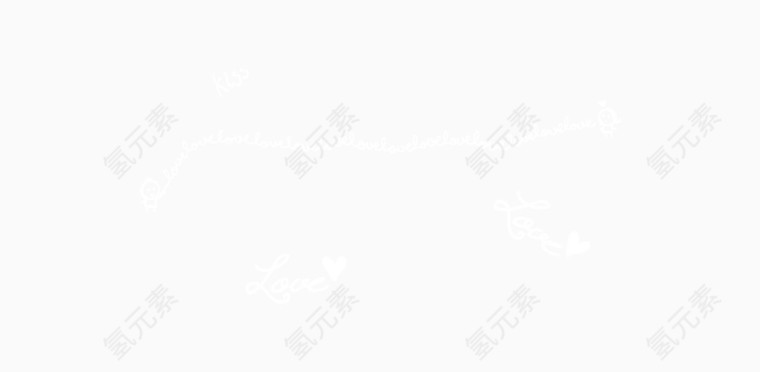 素描手绘可爱韩国风love