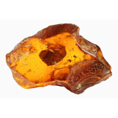 琥珀  黄色 天然