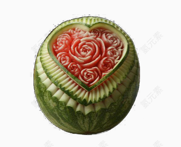 西瓜雕花