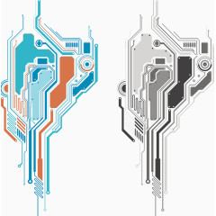 科技电路底纹