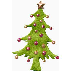 封面卡通圣诞树