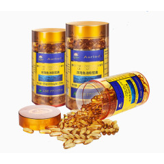 深海鱼油胶囊免扣素材